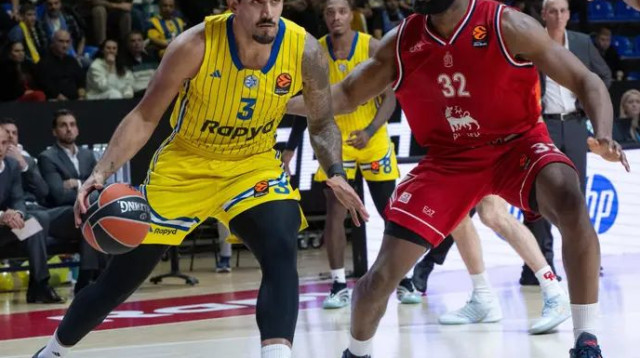 צריכים להתעורר. סנטוס וניבו (צילום: אתר רשמי, אלעד גולדשטיין, מכבי Rapyd תל אביב)