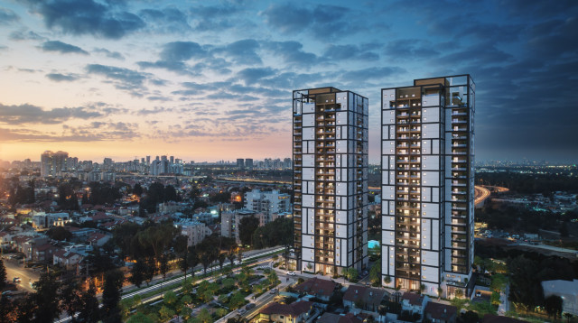 פרויקט אב גד ברמלה (צילום: הדמיה אורבך הלוי אדריכלים)