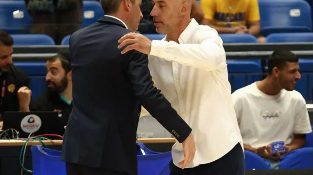 הסדרה תסתיים במשחק מספר 3? טפירו וקטש (צילום: דני מרון)