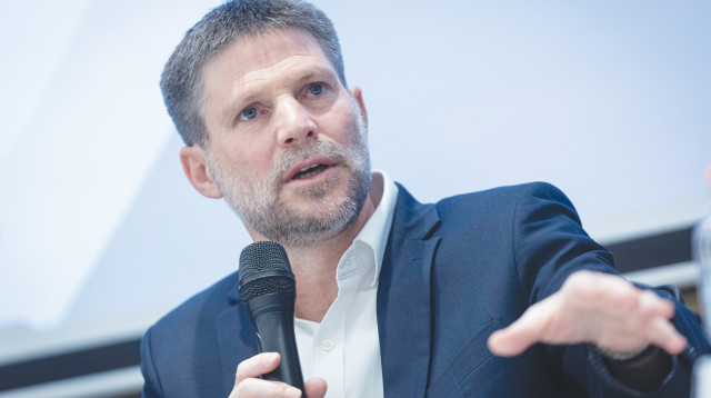 בצלאל סמוטריץ', 11.3.26 (צילום: יונתן זינדל, פלאש 90)