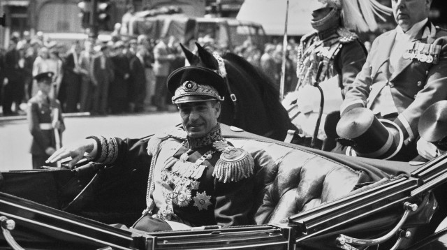 השאה מוחמד רזא פהלווי, 1959 (צילום: Getty images)