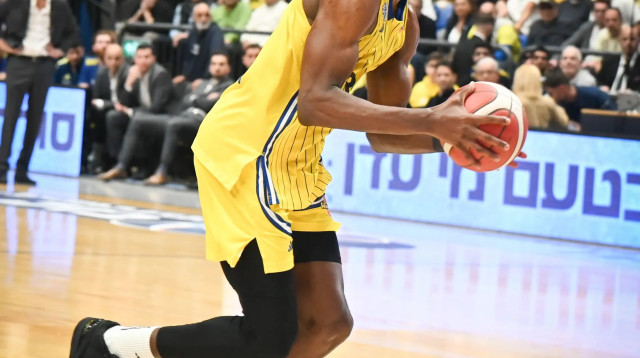 ג'יילן הורד, מכבי תל אביב (צילום: ברני ארדוב)