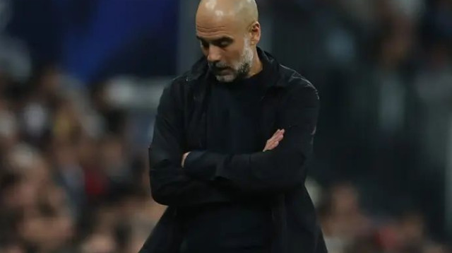 המרחק מהפסגה עלול לגדול ל-10 נקודות. פפ גווארדיולה (צילום: רויטרס)