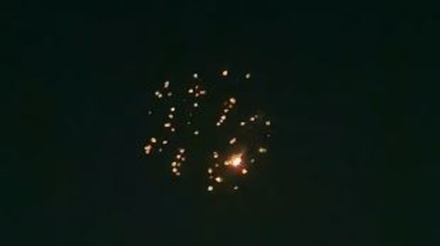 יירוט טיל מצרר (צילום: צילום מסך רשת X)