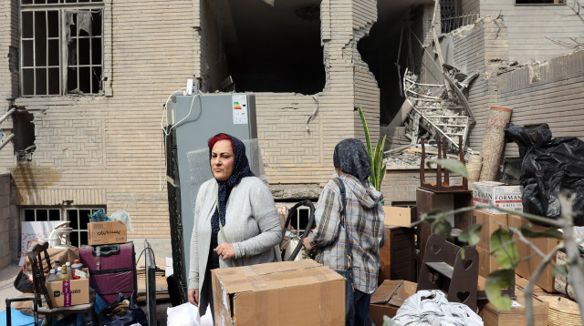 הרס באיראן (צילום: AFP via Getty Images)