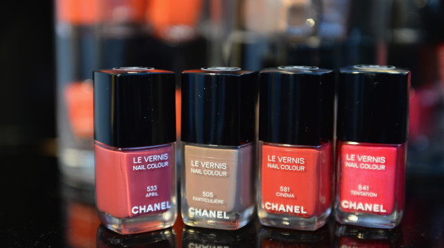 צבעי לק של שאנל (צילום: Michael Buckner/Getty Images for Chanel)