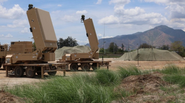 מערכת לאונידס. שורפת את האלקטרוניקה (צילום: US ARMY)