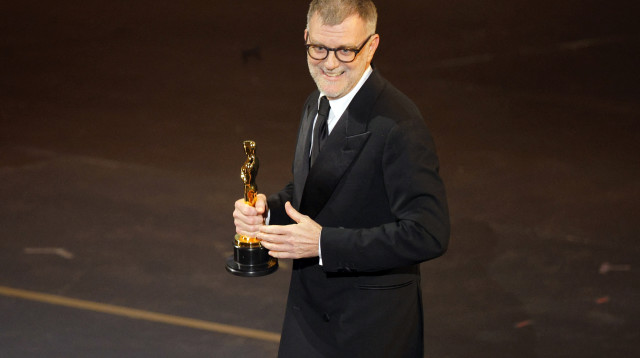 פול תומאס אנדרסון זוכה באוסקר (צילום: רויטרס)