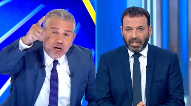 רביב דרוקר, ינון מגל (צילום: צילום מסך רשת 13, צילום מסך ערוץ 14)