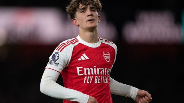 מקס דאומן שחקן ארסנל (צילום: Visionhaus)