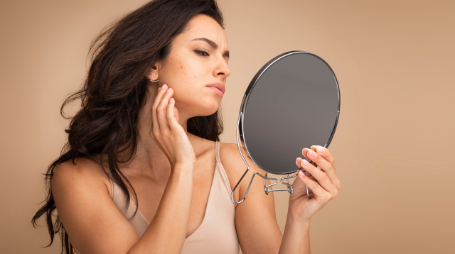 עור שסובל מסטרס (צילום: שאטרסטוק)