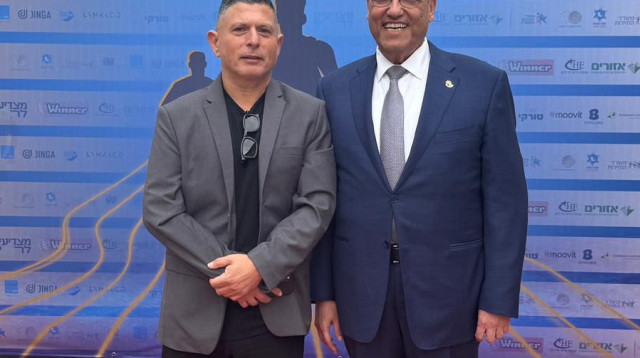 משה ליאון ומאיר ברדוגו (צילום: ארנון בוסאני)