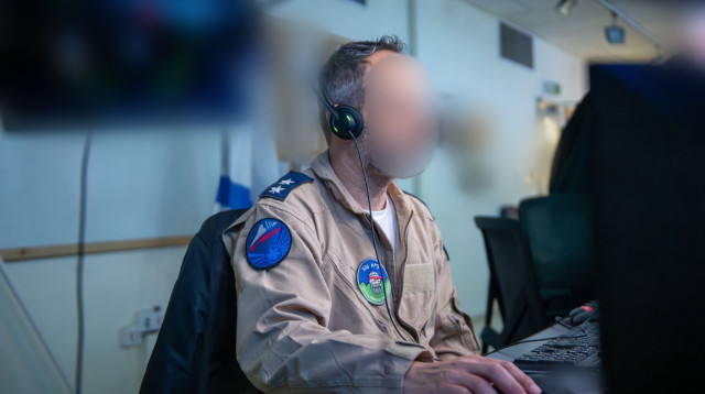 יחידת הבקרה האווירית של חיל האוויר (צילום: דובר צה"ל)