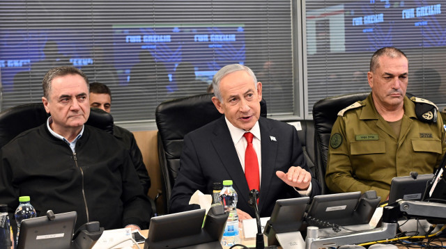 אייל זמיר, בנימין נתניהו, ישראל כ"ץ (צילום: חיים צח, לע"מ)