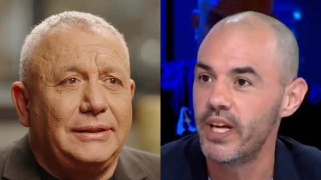 איתמר פליישמן, גדי איזנקוט (צילום: צילום מסך ערוץ 14, צילום מסך כאן 11)