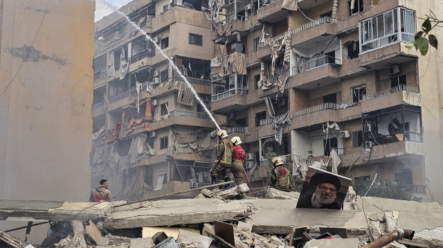 הרס באיראן (צילום: STR AFP via Getty Images)
