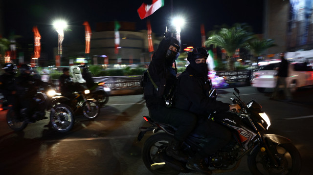 כוחות הביטחון באיראן (צילום: Majid Asgaripour/WANA via REUTERS)
