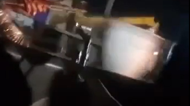 ירי לעבר כוחות בסיג' (צילום: צילום מסך)