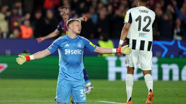 ראמסדייל אחרי עוד שער שספג (צילום: Gettyimages)