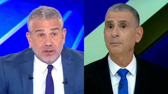 אייל קיציס, ינון מגל (צילום: צילום מסך קשת 12, צילום מסך ערוץ 14)