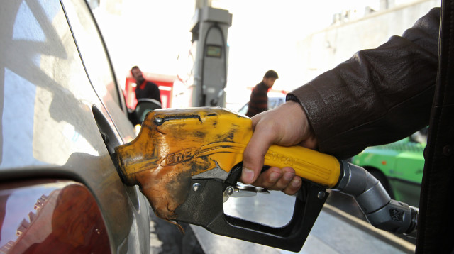 תחנת דלק באיראן (צילום: ATTA KENARE/AFP via Getty Images)