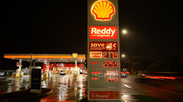 תחנת דלק באוסטרליה (צילום: George Chan/Getty Images)