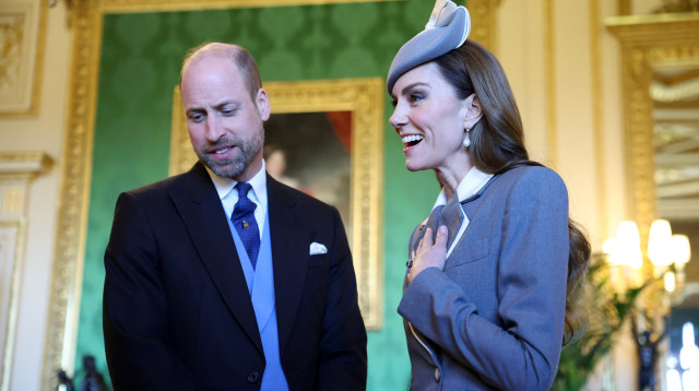 קייט מידלטון והנסיך הארי (צילום: Hannah McKay - WPA Pool/Getty Images)