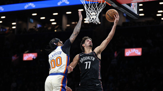 בן שרף, שחקן ברוקלין נטס (צילום: רויטרס)