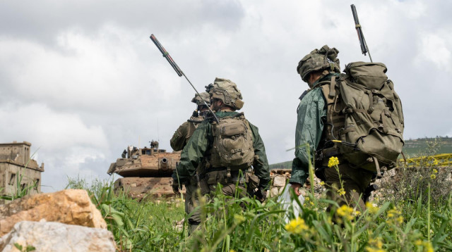 פעילות כוחות אוגדה 36 בדרום לבנון (צילום: דובר צהל)