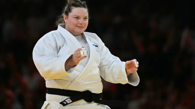 ספורטאית מופלאה. הרשקו (צילום: GettyImages, LUIS ROBAYO/AFP)