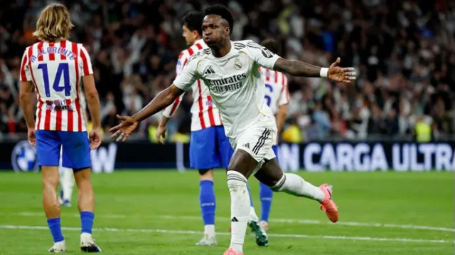 הופעה ענקית, ברגע האמת. ויניסיוס (צילום: רויטרס)