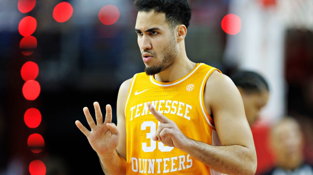 שחקן מכללת טנסי, איתן בורג (צילום: GettyImages, Wesley Hitt)