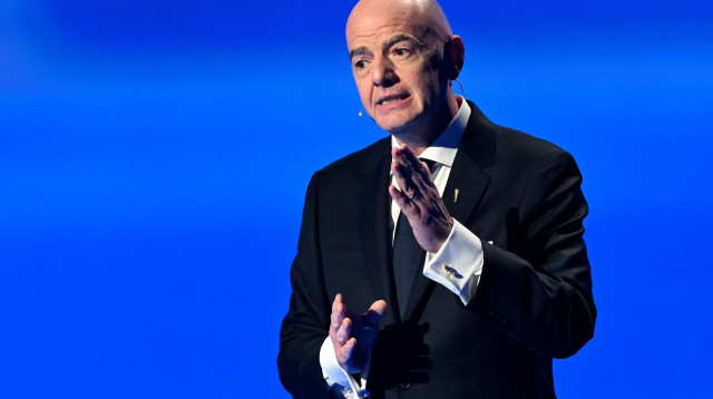 נשיא פיפ"א, ג'אני אינפנטינו (צילום: GettyImages, Pool)