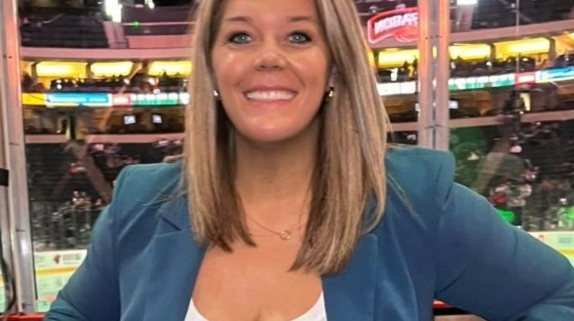 עיתונאית הספורט ג'סי פירס (צילום: מסך, X)