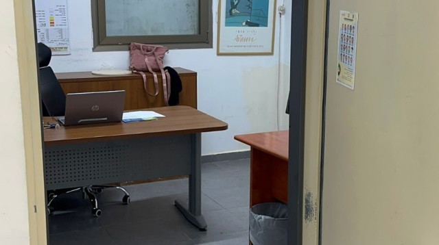 המרחב המוגן שננעל בעץ אפרים (צילום: ללא)