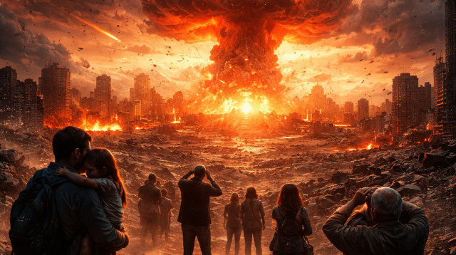 סוף העולם (צילום: AI)