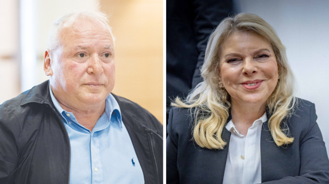 דוד אמסלם, שרה נתניהו (צילום: יונתן זינדל פלאש 90,חיים גולדברג פלאש 90)