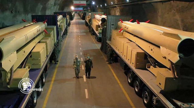 הטילים הבליסטים של איראן  (צילום: סוכנות 'פארס')