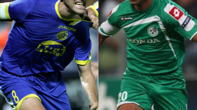 יניב קטן ואבי נמני (צילום: Alexander Hassenstein ודני מרון)