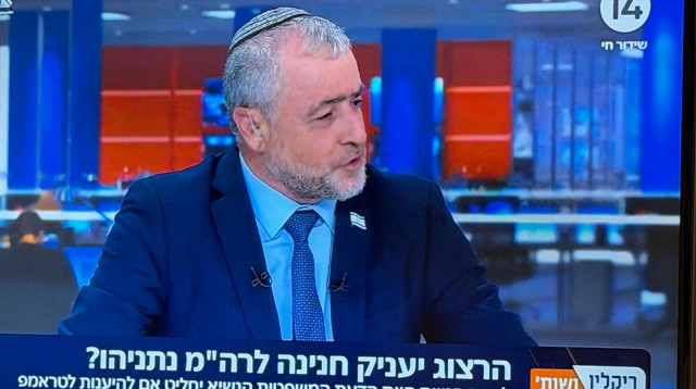 ערוץ 14 בזמן הדיווחים על ההרוגה בצפון (צילום: ערוץ 14)