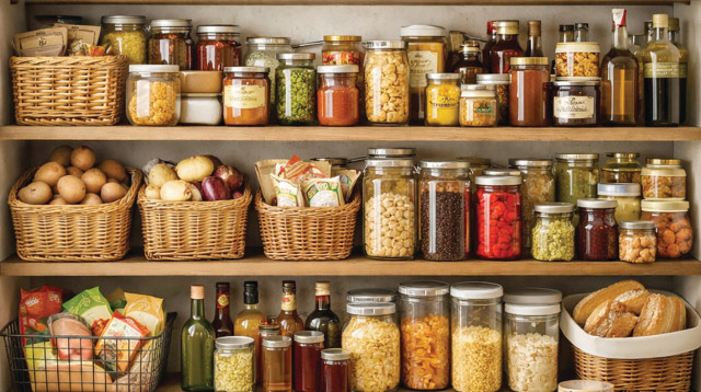 מזווה ביתי (צילום: AI)