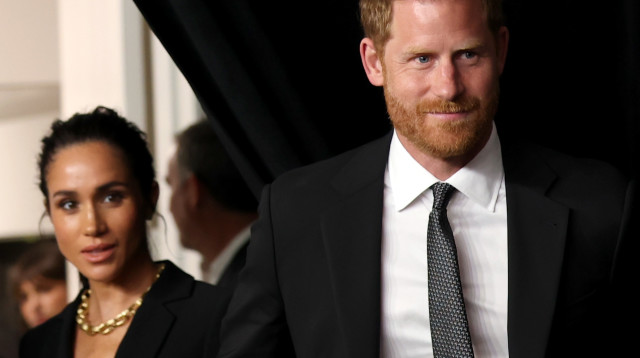 הנסיך הארי ומייגן מרקל (צילום: Michael Loccisano/Getty Images)