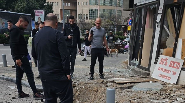 זירת נפילה בתל אביב  (צילום: שימוש לפי סעיף 27א')