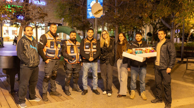 סיירת נוער חדשה החלה לפעול ברמת גן (צילום: אורי חבושי)