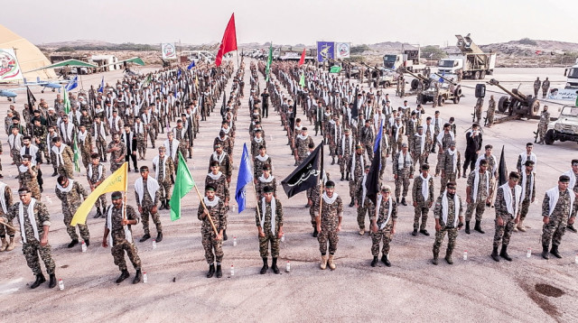 חיל הים של משמרות המהפכה בשנת 2023 (צילום: רויטרס)