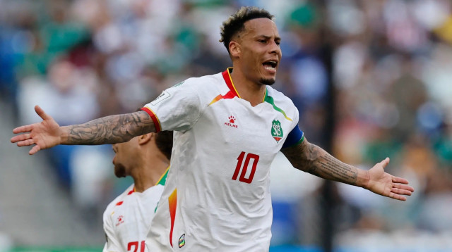 צ'ארון שרי, שחקן נבחרת סורינאם (צילום: רויטרס)