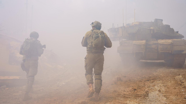 פעילות קרקעית ממוקדת של כוחות צה"ל בדרום לבנון (צילום: דובר צה"ל)