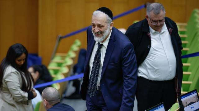 אריה דרעי (צילום: נועם מושקוביץ, דוברות הכנסת)