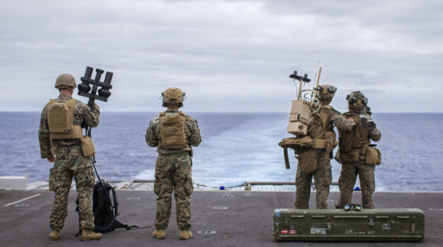 חיילים בחיל הנחתים בצבא ארה"ב (צילום: צבא ארצות הברית)