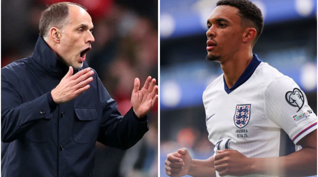 טרנט אלכסנדר-ארנולד ותומאס טוכל (צילום: Gettyimages)